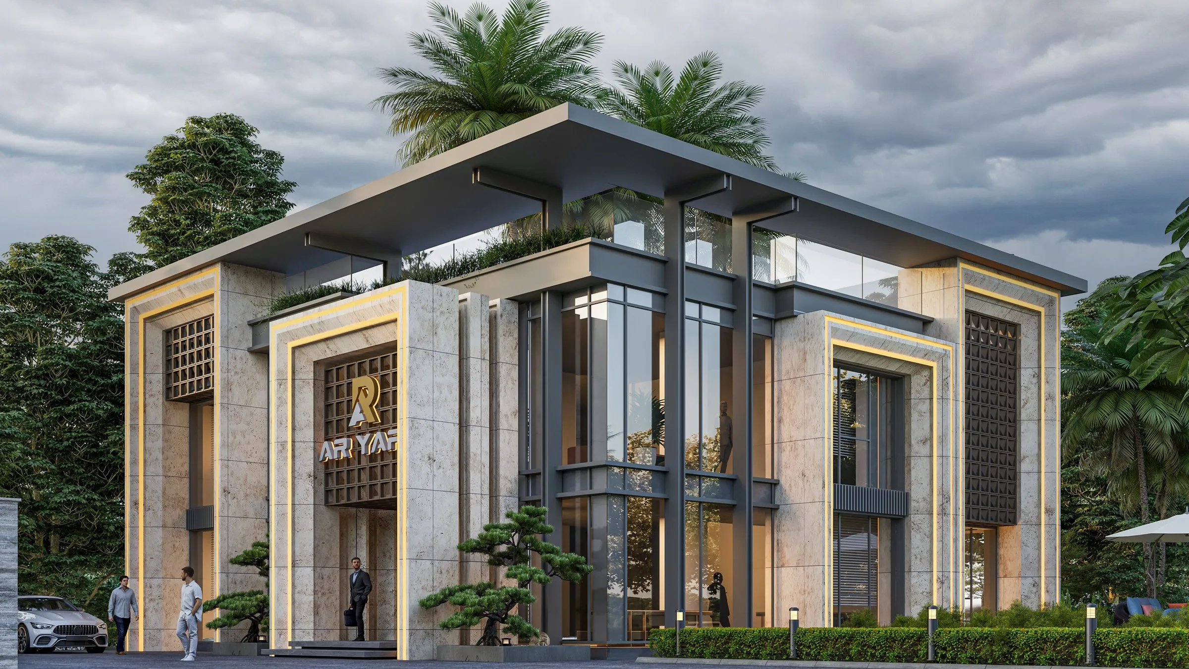 AR Yapı şirket binası — dış cephe görseli