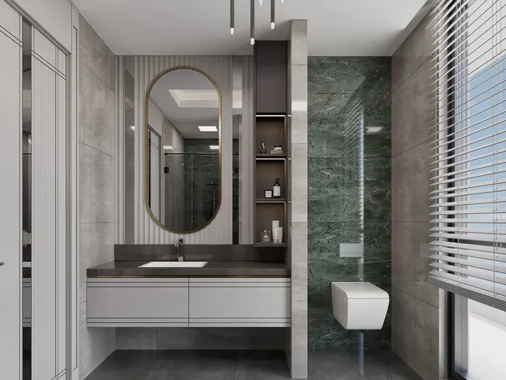 Arven Villa — genel banyo