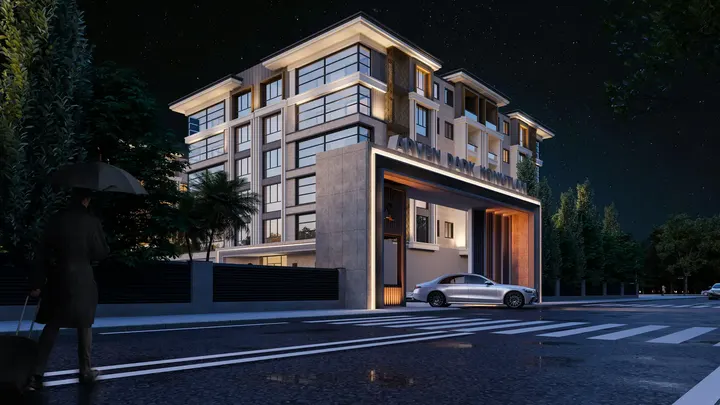 Arven Park Konutları — site girişi