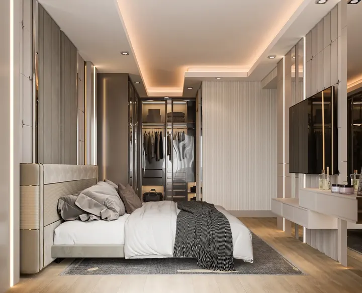 Arven Park Konutları — ebeveyn yatak odası
