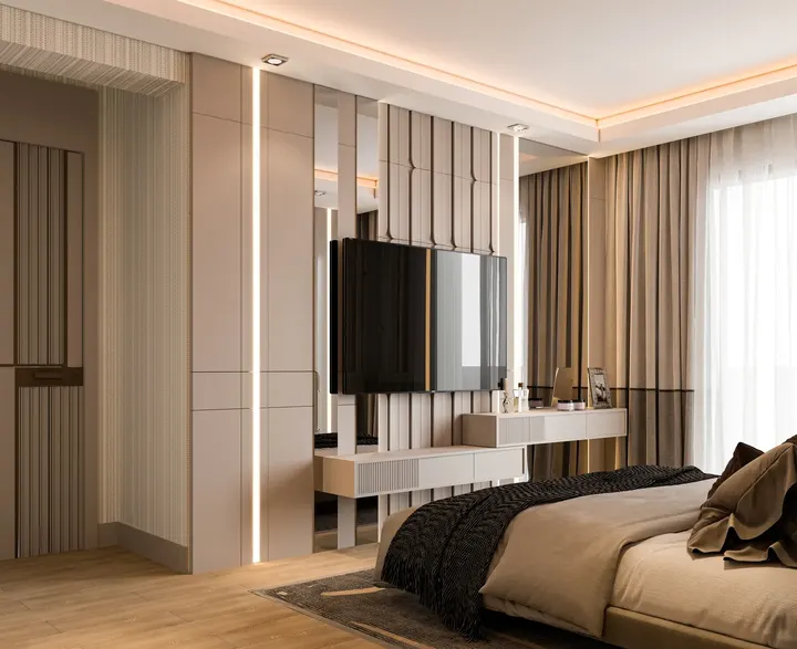 Arven Park Konutları — ebeveyn yatak odası