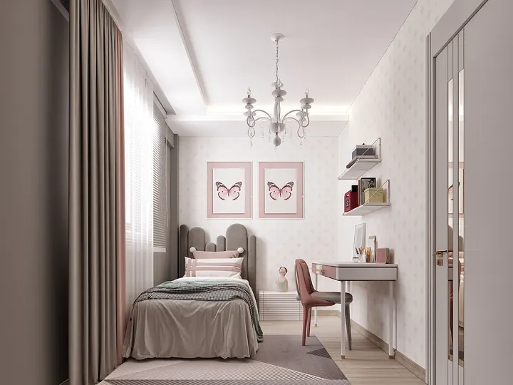 Kent Park Konutları — çocuk odası
